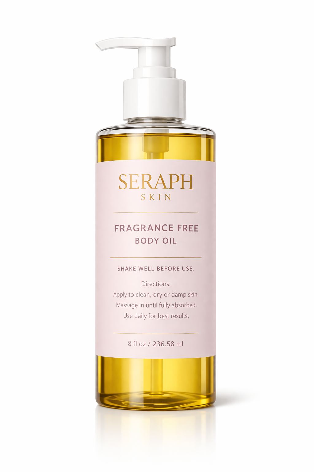 Fragrance Free Body Oil